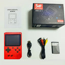 A Red Retro Classic Games Handheld Console With 400 Games