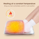 Winter Electric Foot Heating Pad USB Plush Warmer Mat