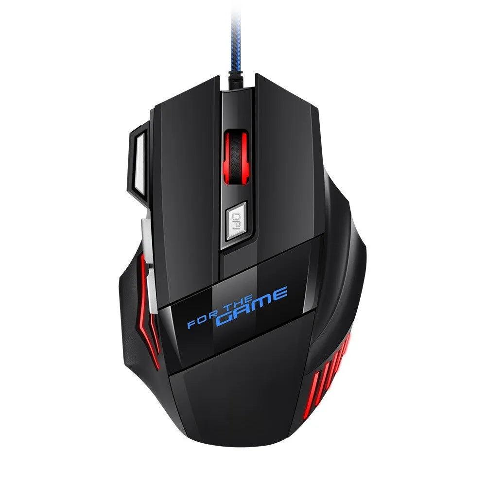 Hyperspeed RGB Gaming Mouse: Ultimate Precision & Ergonomic Design  ourlum.com   