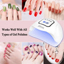 LINMANDA X5 MAX UV Gel Nail Lamp 120W Nail Dryer Light