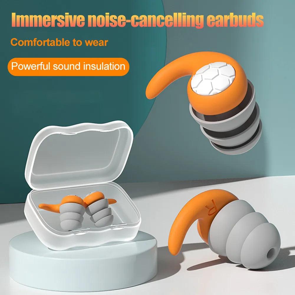 Sleeping Ear Plugs: Ultimate Noise Blocking Solution  ourlum.com   