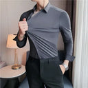 Premium Men's Ultra-Stretch Shirt for Social and Casual Wear