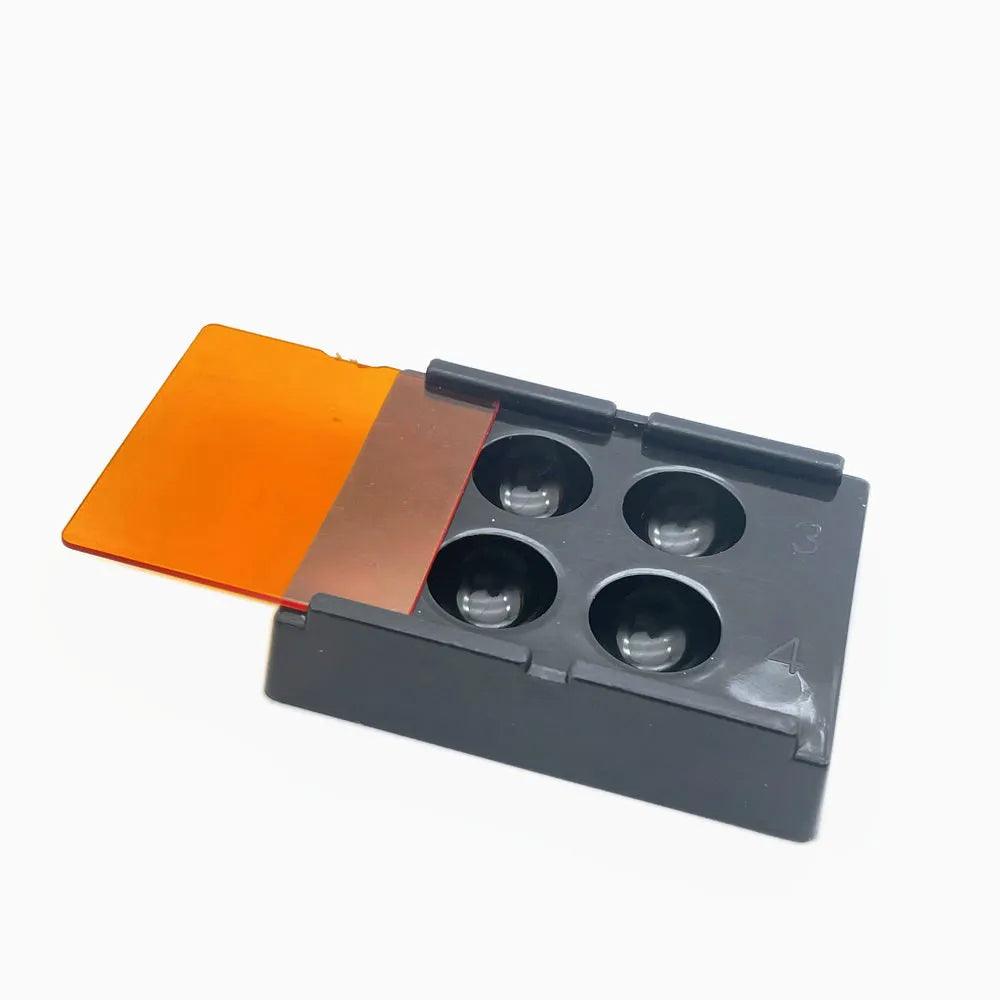 4 Holes/8 Holes  Dental Veneer Storage Box Teeth Patch Shading Light Storage Case Denture Retainer Molar Boxes  ourlum.com   