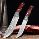 Professional Stainless Steel Boning Knife with Rosewood Handle