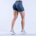 Women's Seamless Scrunch Butt Biker Shorts - Sexy Athletic Cycling & Yoga Shorts