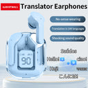 GREATWALL AI Translator Earbuds Wireless Headphones 144 Languages