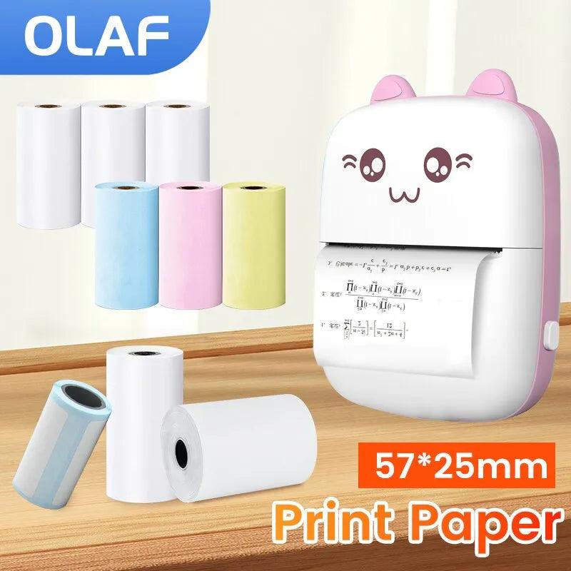 Olaf Camera Printer: High-definition Printing Paper Accessory Set  ourlum.com   