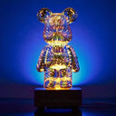 3D Fireworks Bear Night Light: Colorful USB Atmosphere Creator  ourlum.com   