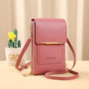 Soft Leather Crossbody Phone Purse Stylish Wallet for Women