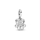 Sterling Silver Pet Cat Dangle Charm for Pandora Bracelet