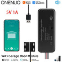 Wireless Smart Garage Opener: Control with Alexa & Google Home  ourlum.com DC5V Black  