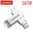  High-Speed Type-C Metal Pendrive: Fast Data Transfer Solution  ourlum.com Silver 16TB  