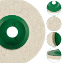 10 Pcs Wool Polishing Wheel Buffing Pads for Angle Grinder