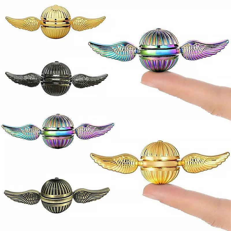 Fidget Spinner: High-Quality Anti-Stress Metal Ball Toy  ourlum.com   