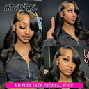 13x6 HD Lace Body Wave Frontal Wig Natural Hairline Luxury