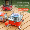 Compact Windproof Camping Gas Stove Portable Mini Burner