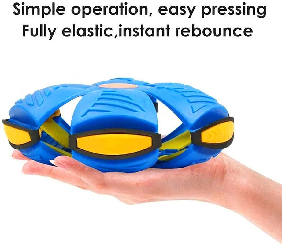 Magic LED Flying Saucer UFO: Exciting Outdoor Fun Toy for Kids  ourlum.com   