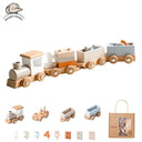 Wooden Train Montessori Educational Toy Set: Spark Imagination & Coordination!  ourlum.com   