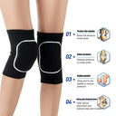 Versatile Soft Knee Pads for Volleyball Dance and Sports