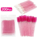 200 Pack Professional Eyelash Extension Micro Brushes