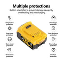 High Capacity 8.0Ah DCB200 Lithium Battery for DeWalt Tools