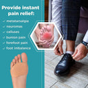 Silicone Gel Metatarsal Pads Foot Pain Relief Kit: Comfortable Support for Active Lifestyle