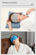 3D Sleeping Eye Mask Travel Rest Aid Eye Cover Patch Paded Soft Sleeping Mask Blindfold Eye Relax Massager