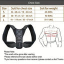 Adjustable Posture Corrector Brace for Ultimate Support Comfort