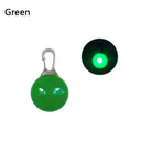 LED Pet Collar Pendant: Rechargeable Luminous Flash Light Leash Necklace  ourlum.com Green USB Charging 