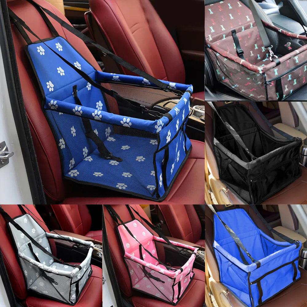 Pet Travel Car Seat Cover with Comfortable Padding and Safety Features  ourlum.com   