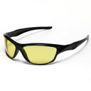 Trendy Men's Silver Y2K Sunglasses for Outdoor Sports Fashion