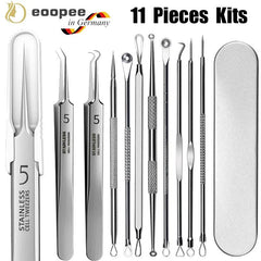 Advanced Blackhead Removal Set with Precision Tweezers: Clear Skin Solution