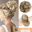 Messy Curly Chignon Bun Wig Stylish Hairpiece for Women