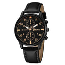 Luxury Men's Leather Watches Set for Elegant Style