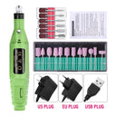 Portable Professional Electric Nail Drill Machine Set