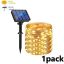 Enchanting Solar Fairy String Lights with 8 Modes for Outdoor Events