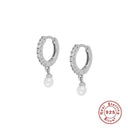 Elegant Silver Pearl Earrings: Timeless Luxury Accessory