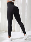 High Waist Seamless Leggings for Women - Stretchy Yoga and Gym Fitness Pants