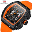 MINIFOCUS Men's Military Sport Chronograph Quartz Watch