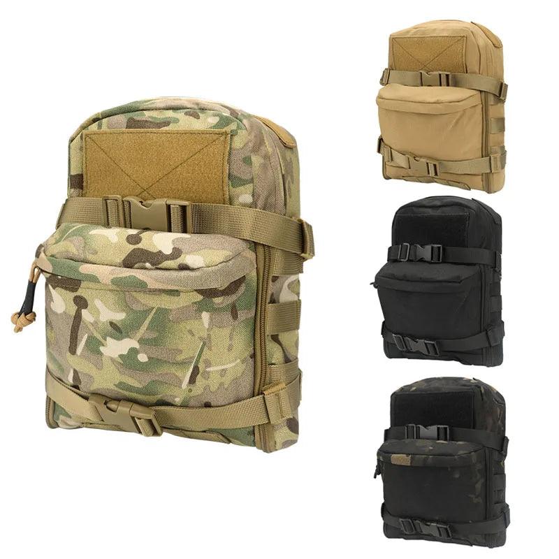 Mini Hydration Bag Outdoor Tactical Backpack Water Bladder Carrier Zipper Pouch Outdoor Hunting Bag 1000D Nylon Outdoor Sports  ourlum.com   