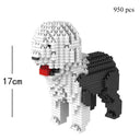 Dog Model Building Block Set: Creative, Fun, Educational Pet Toy for All Ages  ourlum.com English Sheep in bag  