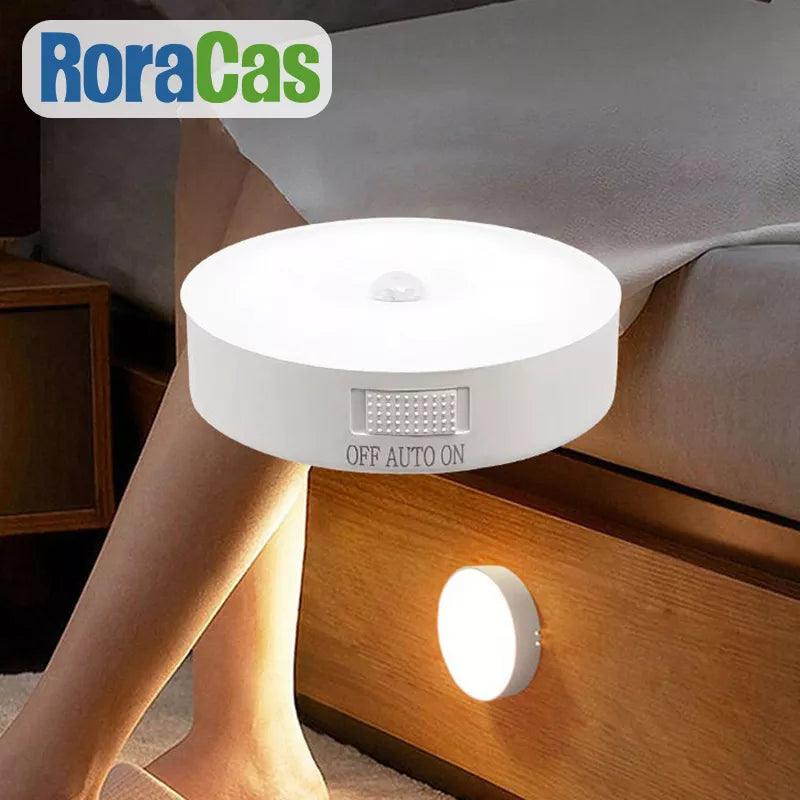 LED Night Light: Motion Sensor USB Lamp for Bedroom Decor  ourlum.com   