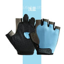 Gym Gloves Fitness Training Fingerless Men Women Sports Gear