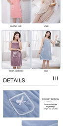 Womens Bath Towels Girls Wearable 140*85Cm Fast Drying