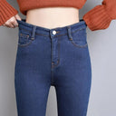 Cozy Winter Thermal Skinny Jeans Stay Warm and Stylish