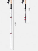 Naturehike Trekking Poles 2pcs Carbon Fiber Collapsible Sticks