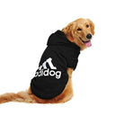 Winter Dog Hoodies: Fleece Sweatshirt for Small, Medium, Large Dogs  ourlum.com black L 3.5KG-5KG 