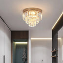 Crystal K9 Led Ceiling Lamp Modern Pendant Light Home Deco