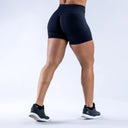 Women's Seamless Scrunch Butt Biker Shorts - Sexy Athletic Cycling & Yoga Shorts