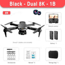  V88 Drone: Professional Dual-Camera Quadcopter for Stunning Aerial Footage  ourlum.com Black Dual-8K-1B  